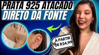 4 FORNECEDORES EXCLUSIVOS PARA COMPRAR PRATA 925 NO ATACADO [upl. by Asirrak]