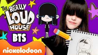 Draw Your Character Challenge  Really Loud House Behind the Scenes  Nickelodeon [upl. by Cassie]