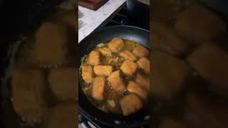 Update Pinto beans and ham hock fried potatoes and salmon nuggets [upl. by Ettennig]