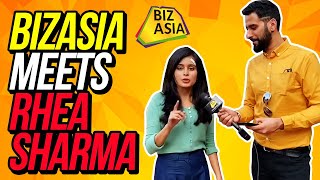 BizAsia meets Rhea Sharma from Yeh Rishtey Hain Pyaar Ke [upl. by Mortensen]