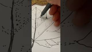 Stippling  drawing [upl. by Yenffit]