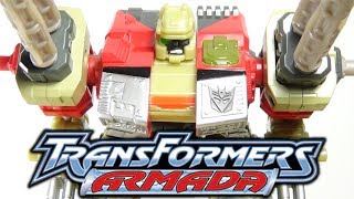 REVIEW Transformers Armada DEMOLISHOR [upl. by Brana203]