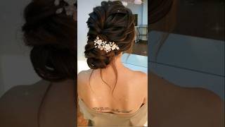 Hairstyles for sareefestivefashion fashion partylook functionoutfits classy [upl. by Nica]