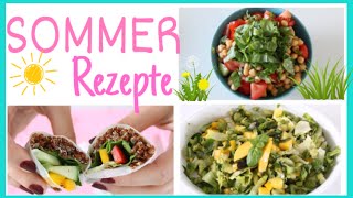 SOMMERREZEPTE  leichte und super gesunde Rezepte [upl. by Bohlen]