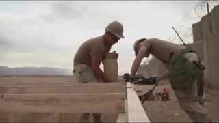 US Navy Seabees Build for the Fight [upl. by Esaertal]