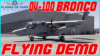 OV10D BRONCO FLYING DEMO EVENT [upl. by Aramaj]