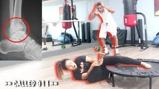 I BROKE MY ANKLE PRANK MUST WATCH [upl. by Hilaire879]