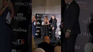 Ilary Blasi premiata al Festival del Cinema di Venezia al Filming Italy Best Movie Award 2023 [upl. by Bolme272]