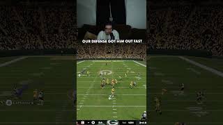 OUR DEFENSE GOT HIM OUT FAST Madden 25 [upl. by Aicercul362]