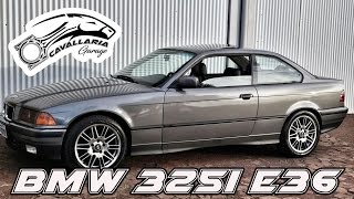 BMW 325i E36 COUPE  TEASER [upl. by Einamrej888]