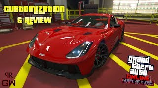 New HIDDEN Grotti Itali GTO CUSTOMIZATION amp Review  Unreleased Arena Wars DLC Car  GTA Online 2018 [upl. by Bilicki654]