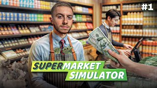 J’ARNAQUE TOUT LE MONDE EN TANT QUE CAISSIER  🤣 SuperMarket Simulator [upl. by Retswerb]