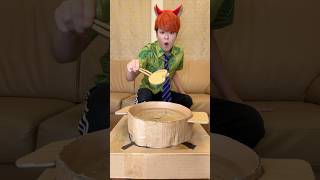 TOUCH A HOT POT ON A CARDBOARD BOX！asmr [upl. by Savior]