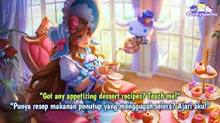 FLORYN FLUFFY DREAM SKIN VOICE LINES  FLORYN SANRIO SKIN CINNAMOROLL  MLBB X SANRIO CHARACTERS [upl. by Bette511]