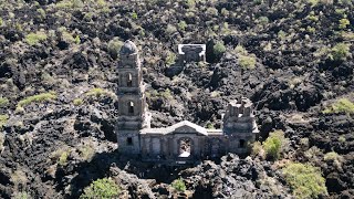 Antigua Iglesia de San Juan Parangaricutiro Viejo San Juan [upl. by Eniamat832]