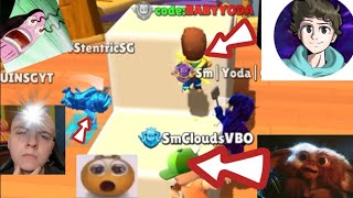 Holy Moly Got Into Lobby With Stentric The Bald Guy And BabyYodaTV The Werid guy [upl. by Aiem]