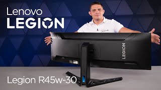 Prezentacja największego monitora panoramicznego Lenovo Legion R45w30 [upl. by Bryant]