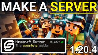 How To Make a Minecraft Server 1204 [upl. by Gaw161]