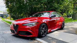 2021 Alfa Romeo Giulia QV Modified  Incredible Driving Transformation [upl. by Bernj]