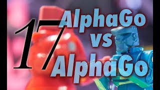 AlphaGo vs AlphaGo with Michael Redmond 9p Game 17 [upl. by Llewellyn415]