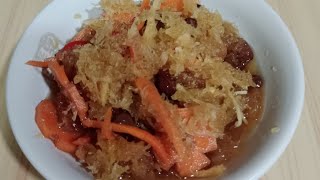 HOW TO MAKE PAPAYA PICKLEDATCHARA PANLASANG PINOY papayapickledpanlasangpinoy [upl. by Ocramed398]