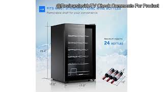 Is the 24 Bottle Compressor Wine Cooler Worth It A Comprehensive Review on Performance amp Value [upl. by Putnem352]