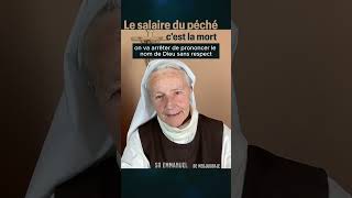 1mn Le salaire du péché cest la mort  extrait du commentaire du message de Marie à Medjugorje [upl. by Sebbie]