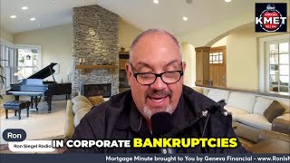 Surge in Corporate Bankruptcies  What It Means for the Economy RonSiegelRadio GenevaFinancial [upl. by Nnylamme]