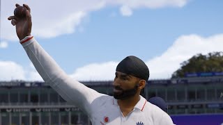 Monty Panesar takes 7 Wickets v Australia  Test Match  England vs Australia  Cricket 24 [upl. by Yerroc93]