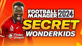 The Top 20 SECRET Wonderkids You Need To Know In FM24  Football Manager 2024 Best Players [upl. by Evelunn643]