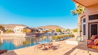 Glendale Arizona House Tour 799K Modern Waterfront Retreat with Breathtaking Views [upl. by Yanffit]