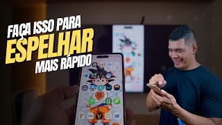 COMO ESPELHAR SEU CELULAR NA TV CORRIGINDO TODOS OS ERROSVEJA COMO TRANSMITIR TUDO DO CELULAR NA TV [upl. by Reamy]