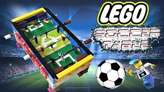 Lego Soccer Table 100 subs [upl. by Iveksarap]