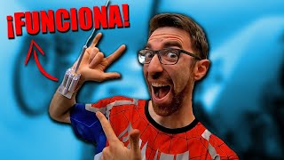 CÓMO HACER LANZATELARAÑAS DE SPIDERMAN QUE FUNCIONA  Prnze [upl. by Lomaj]