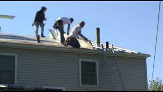 Roof Work Part 3 The Metal Roofing Starts Getting Installed [upl. by Ikin531]