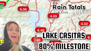 Lake Casitas Reached 80 First Look At Water Levels Feb 19 2024 [upl. by Eenahc]