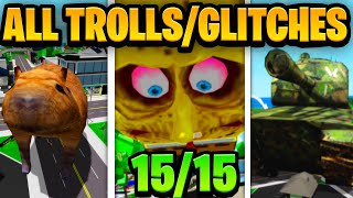 NEW ALL 15 GIANT UGC GLITCHBUG In Brookhaven IDCODES  Roblox  Part 4 [upl. by Remmos437]