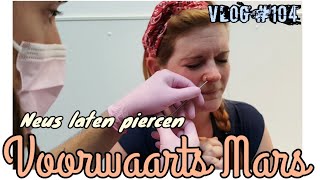 Mijn neus laten piercen Vlog 104 [upl. by Abisia]