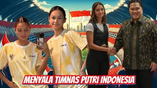 menyala timnas putri Indonesia [upl. by Nipha]