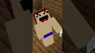 CUANDO TE BAÑAS minecraft shorts minecraftshorts [upl. by Florance]