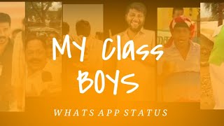 😘🤗My class boys😍😘🤗 whatsapp status tamil 😲😲😲😅😆😂😂 [upl. by Yluj]