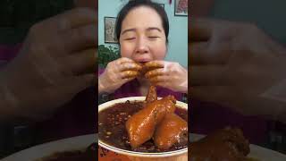 Braised Pork Tail  ASMR quotbig bitequot MUKBANG [upl. by Concepcion607]