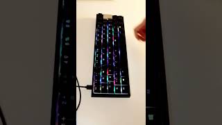 Ducky One 2 Mini 60 keyboard how to cycle between backlight modes shorts [upl. by Dolan]