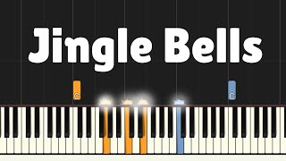 JINGLE BELLS  EASY Piano Tutorial [upl. by Ocnarf]