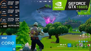 GTX 1660 SUPER  Fortnite OG Chapter 1 Performance Mode [upl. by Inafetse]