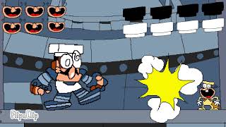 Pizza tower nosie update Noise vs Metal peppino boss fight fan animated [upl. by Isahella895]