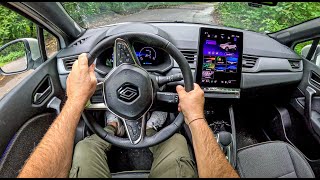 NEW Renault Captur 2024 🇫🇷 Hybrid 16 ETech 145 hp  POV Test Drive [upl. by Swithbart80]