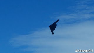 B2 Spirit Stealth Bomber at San Francisco Fleet week 2012 [upl. by La Verne]