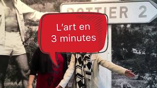 L’art en 3 minutes 27  Exposition Guy Rottier avec Odette Rottier [upl. by Ycniuqal409]