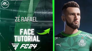 EAFC 24  ZÉ RAFAEL Face  Stats Tutorial [upl. by Friedberg]